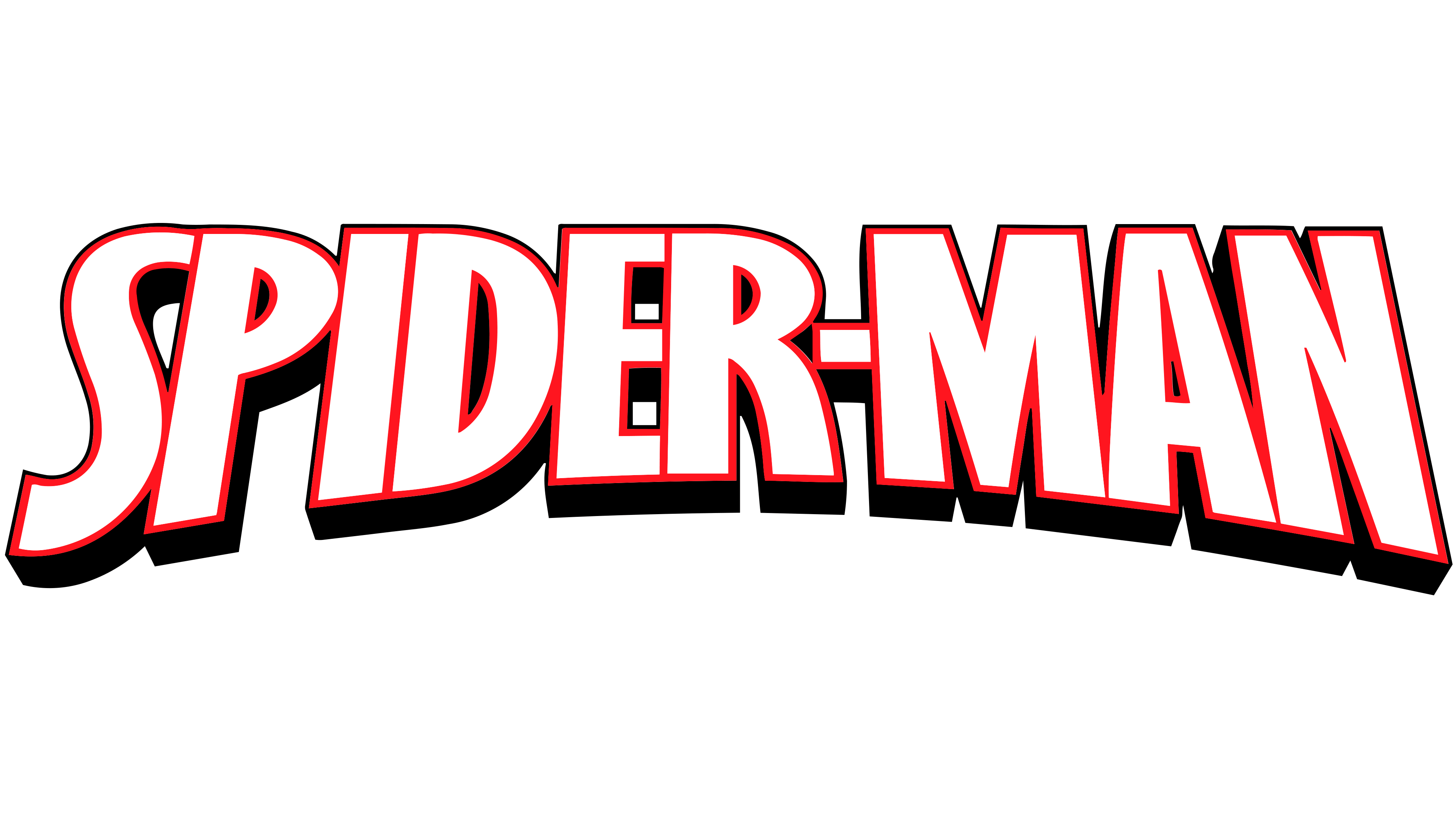 Logo do homem aranha